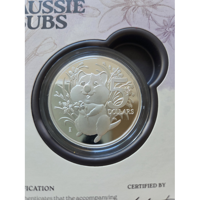$5 2025 Baby Coin - Aussie Bubs 1oz Silver Proof
