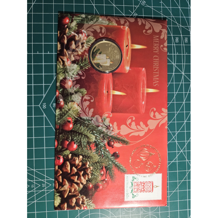 Lot of 5 early Christmas pncs, merry Christmas, festive, celebrate 