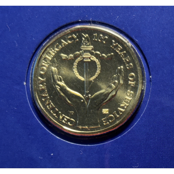 2023 Legacy 100 Centenary of Service PNC with limited $1 Envelope Privy Mark