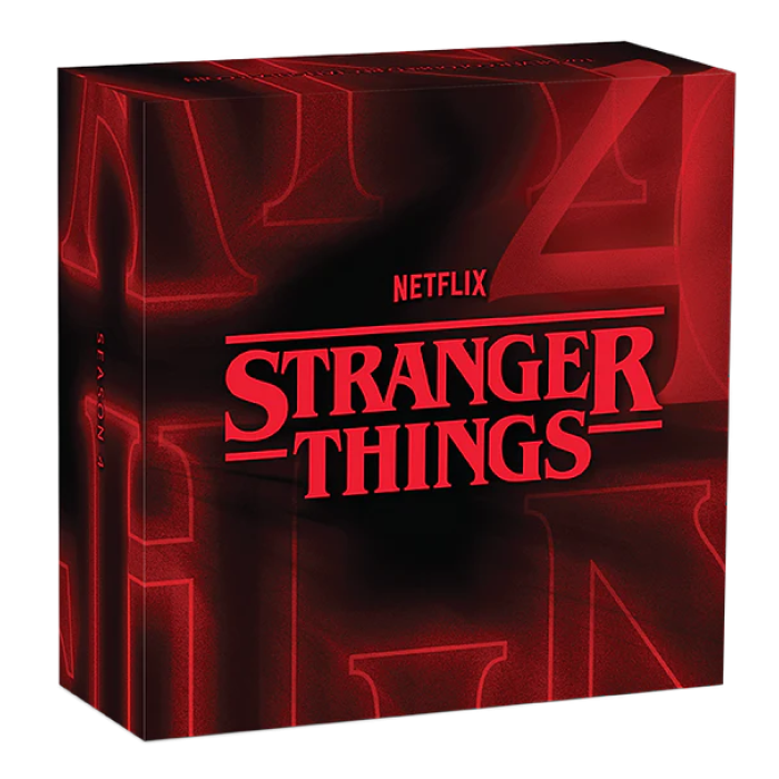 THE PERTH MINT - STRANGER THINGS | SEASON 4 2026 1OZ SILVER COLOURED RECTANGULAR