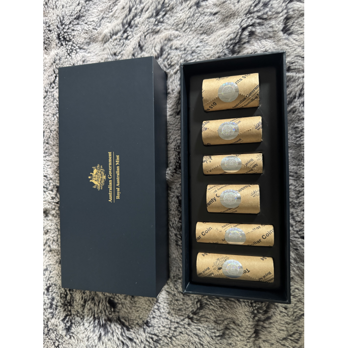 2024 RAM King Charles III Premium coin roll boxed set 5c to $2