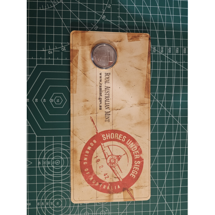 Shores under siege, Carded coins RAM 50, 20 cent