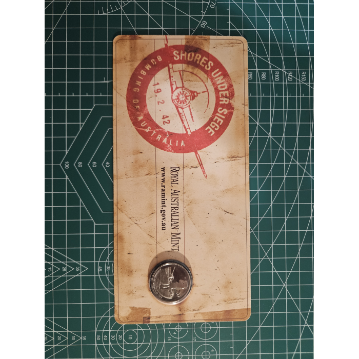 Shores under siege, Carded coins RAM 50, 20 cent