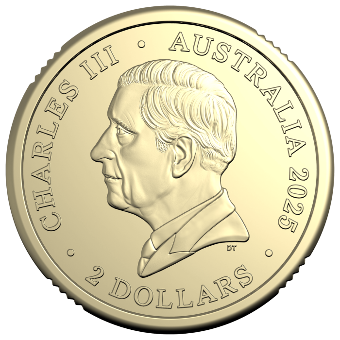 2025 $2 30 Years of the Torres Strait Islander Flag C Mint Mark Carded Coin