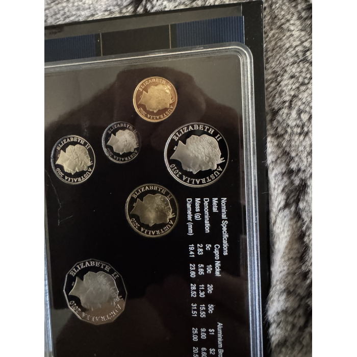 2010 RAM 6 coin Proof year set 