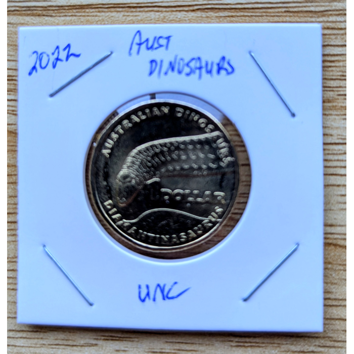 4 Coin Set 2022  Aust Dinosaurs $1.00 Coins UNC