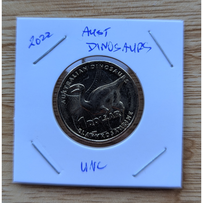 4 Coin Set 2022  Aust Dinosaurs $1.00 Coins UNC