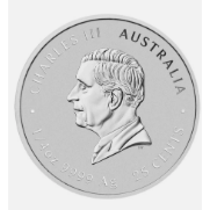 2024 SYDNEY EXPO ANDA SPECIAL -2025 YEAR OF THE SNAKE 1/4 Oz SILVER COLOURED 25c