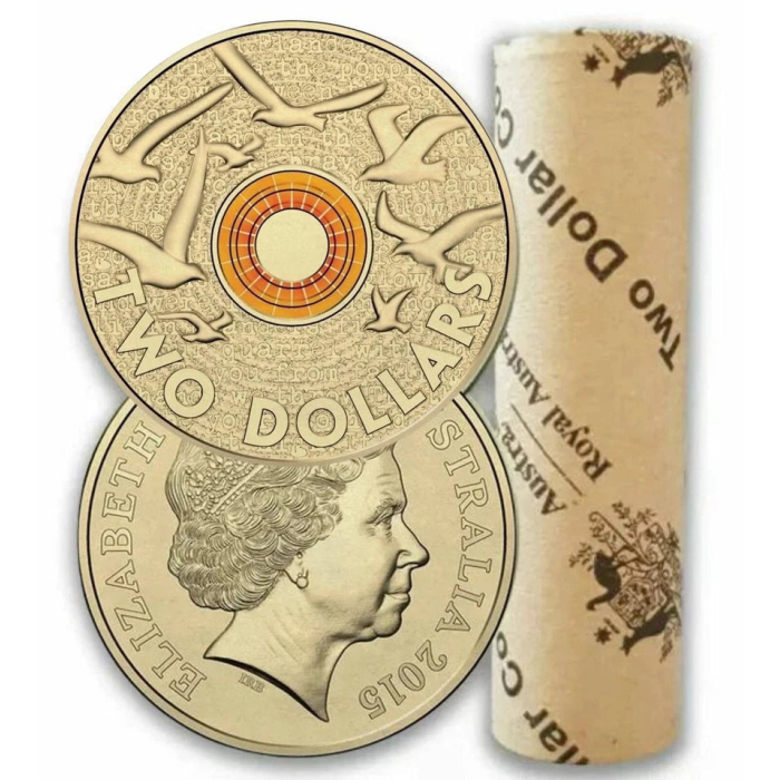 2015 $2 Flanders Field Ram Roll – Includes Protective Tube & Sticker