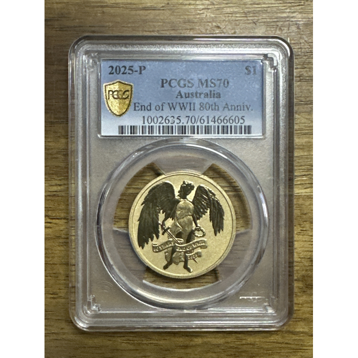 TOP POP - MS70 - 2025-P - End Of World War 2 - 80th Anniversary 