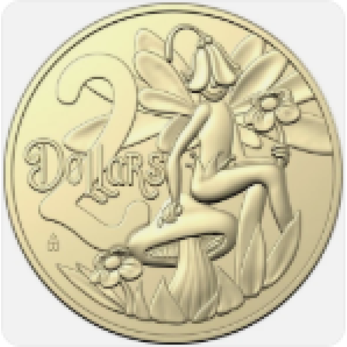 2023  $2  TOOTH FAIRY CARDED COIN