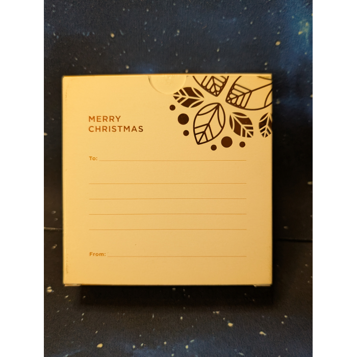 CHRISTMAS 2024 FESTIVE FLORALS 50c COLOURED FINE SILVER PROOF COIN