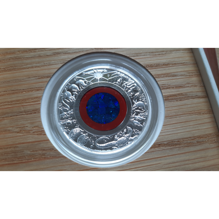 2026 Wonders of Australia - The Outback 1oz Silver Proof Opal Coin