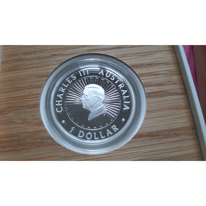 2026 Wonders of Australia - The Outback 1oz Silver Proof Opal Coin