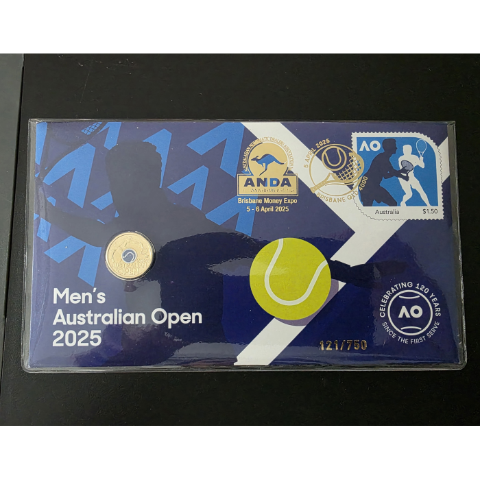 ANDA Brisbane Money Expo- Men's Australian Open 2025 $1 PNC (#121/ 750)