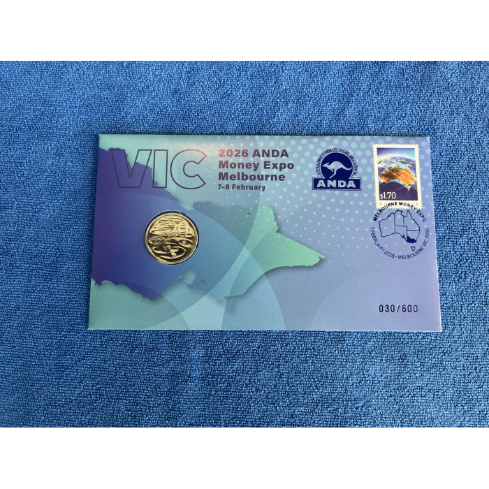 2026 ANDA VIC Expo PNC feat First 20c with Privy Mark Coin #29/600 Rare Release