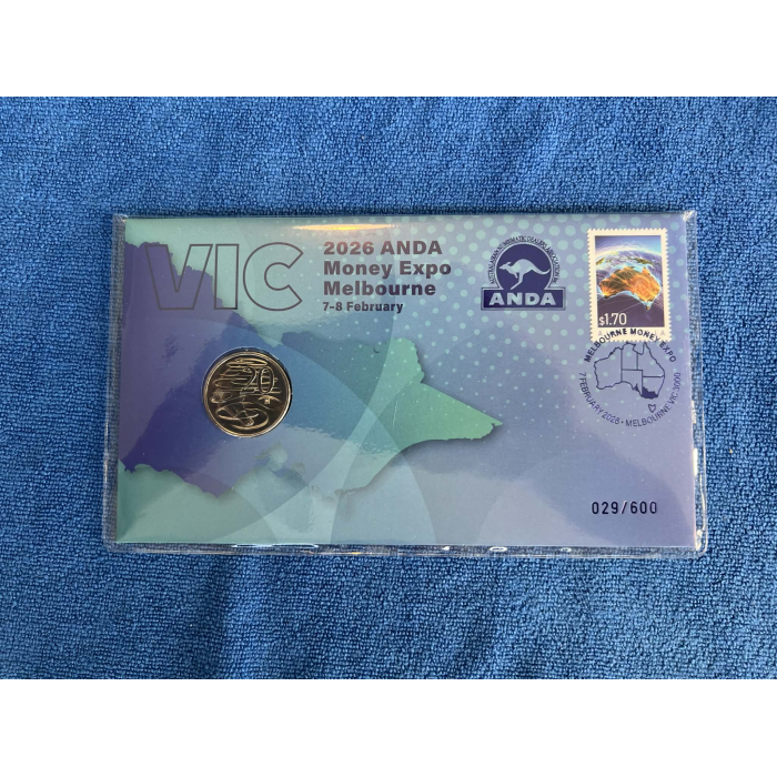 2026 ANDA VIC Expo PNC feat First 20c with Privy Mark Coin #29/600 Rare Release