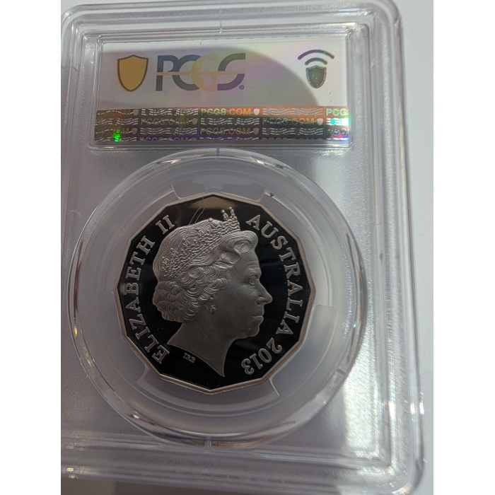 2013 50c Silver Birth of Prince George Ag PCGS PR70  