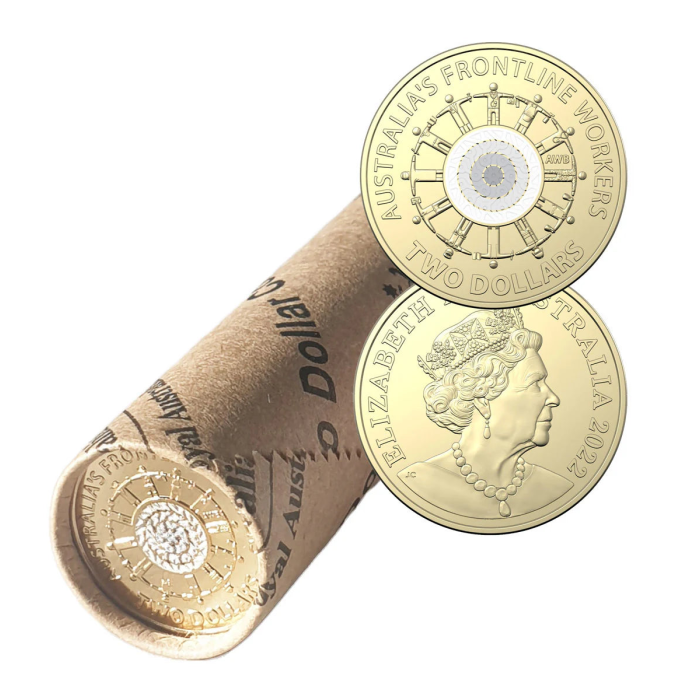 2022 Frontline Worker $2 RAM Roll - Includes Protective Tube & Sticker