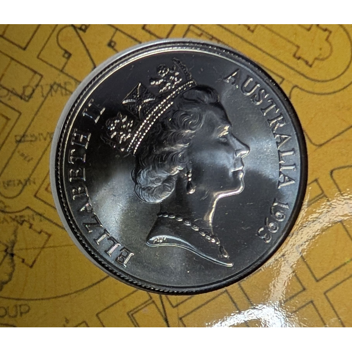 $10 1993 ACT SILVER COIN