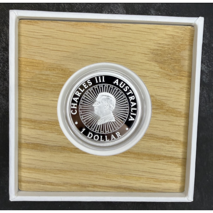 2026 Wonders of Australia – The Outback 1oz Silver Proof Opal Coin