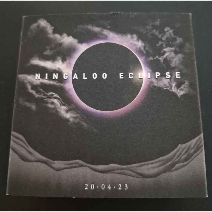 2023 2oz Ningaloo Eclipse Silver Antique Coloured 