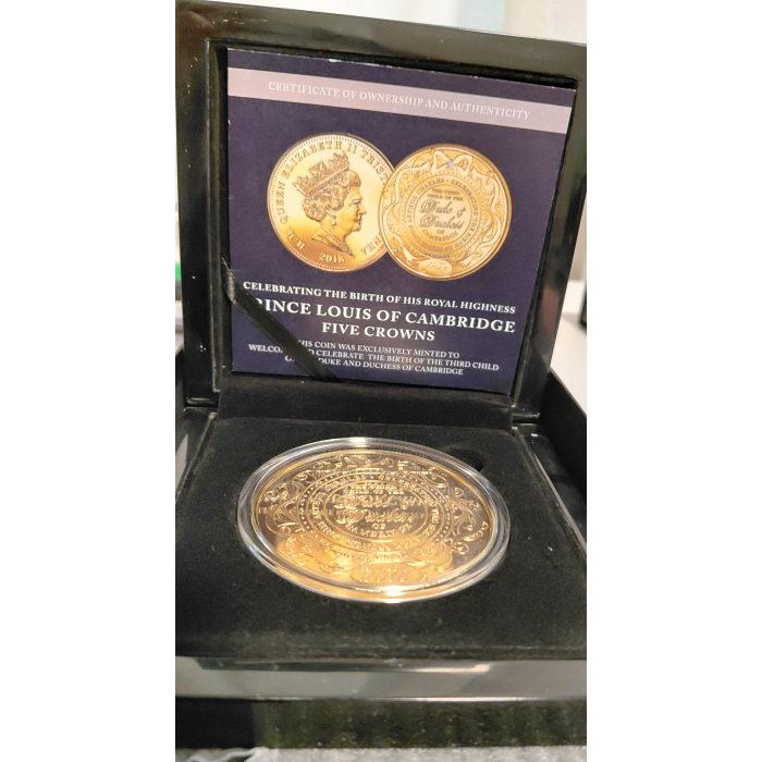 This ones for "Royal collectors"  HRH Prince Louis (birth)