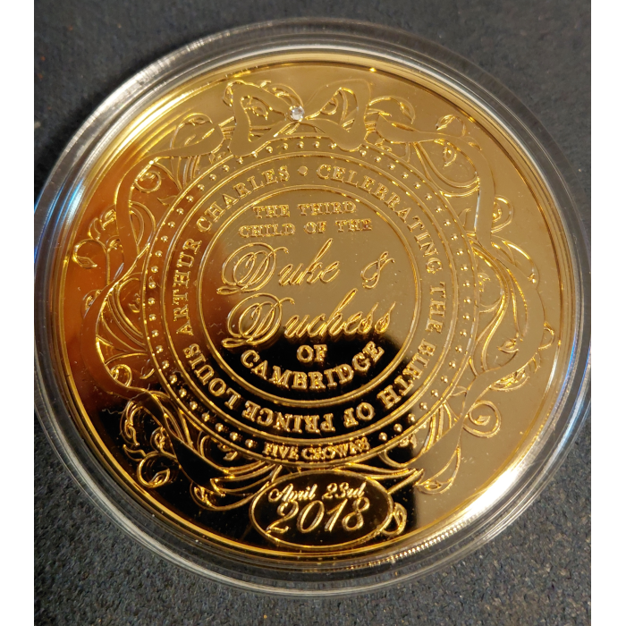 This ones for "Royal collectors"  HRH Prince Louis (birth)