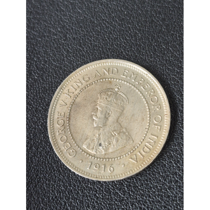 1916 H HALF PENNY JAMAICA 