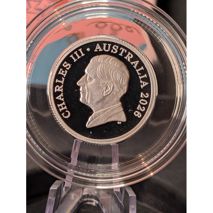 2026 $1 60TH ANNIVERSARY OF DECIMAL CURRENCY 'C' MINTMARK SILVER PROOF