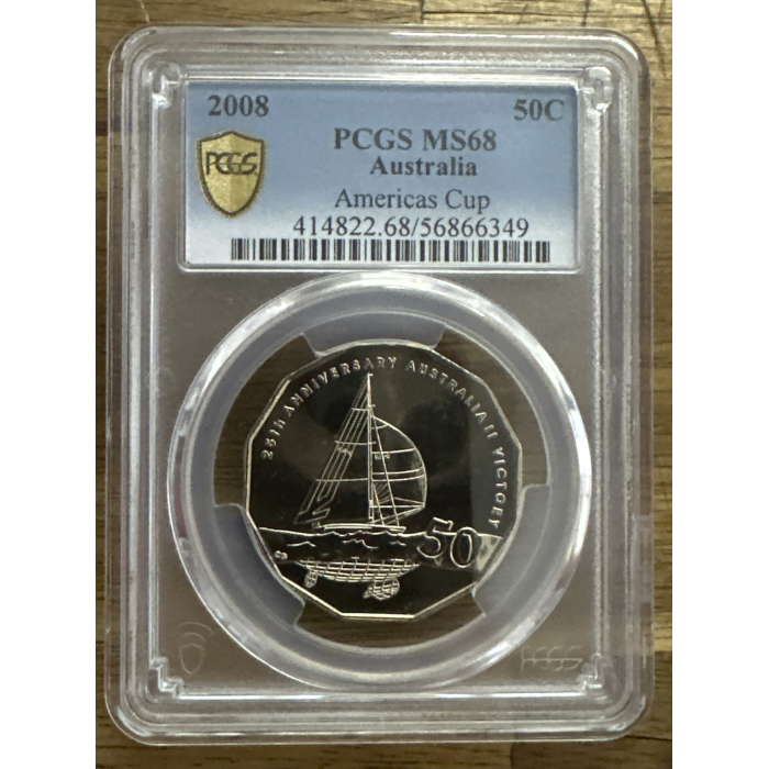 2008 - MS68 - Americas Cup