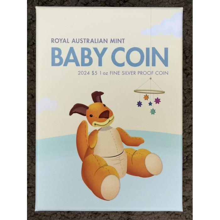 2024 $5 Baby Coin 1oz Silver Proof – Royal Australian Mint 