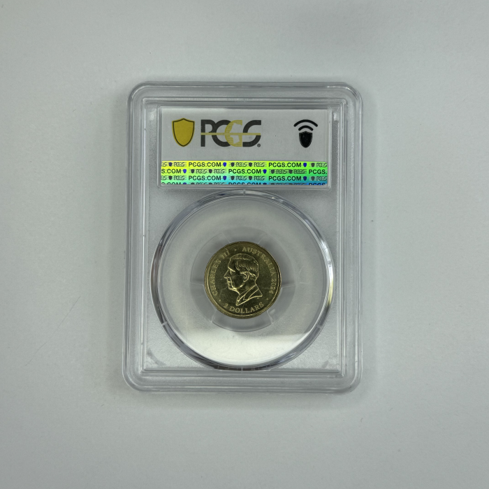 2024 $2 WAR ANIMALS REMEMBRANCE PURPLE POPPY C MINTMARK PCGS MS69