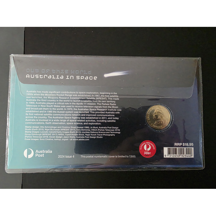  OUT OF THIS WORLD Australia In Space $1 PNC (2024 Issue 4)