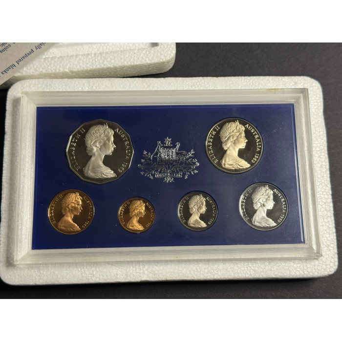 1969 Australian PROOF Set - with cert and Foam