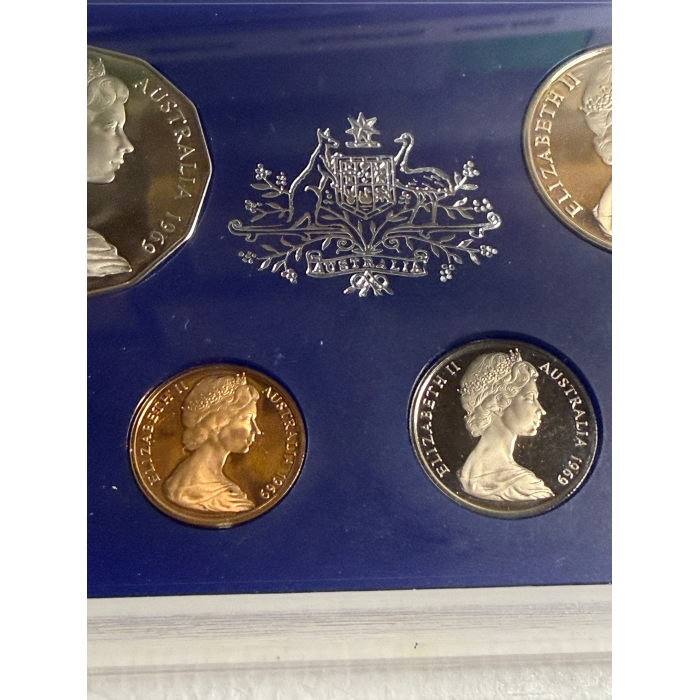1969 Australian PROOF Set - with cert and Foam