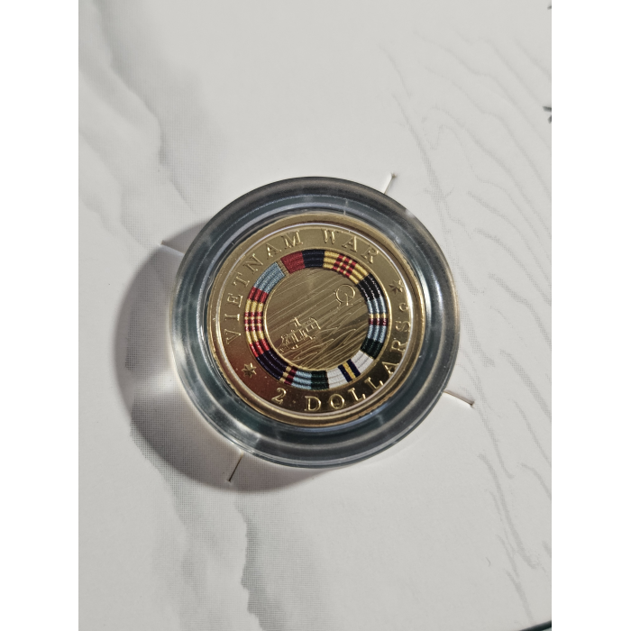 Vietnam c-mint carded $2 coin
