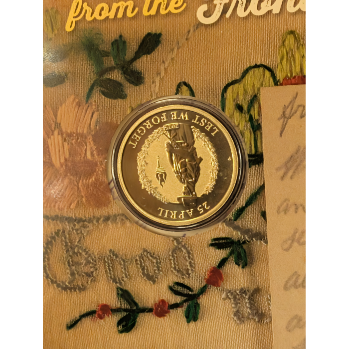 2025 $1 Postcards from the Front Perth ANDA Money Expo  577/750