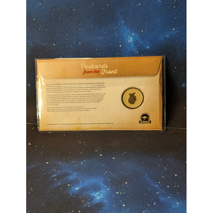 2025 $1 Postcards from the Front Perth ANDA Money Expo  577/750