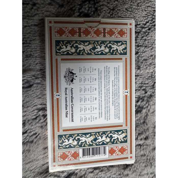 2024 RAM HM King Charles III six coin Uncirculated Mint set 