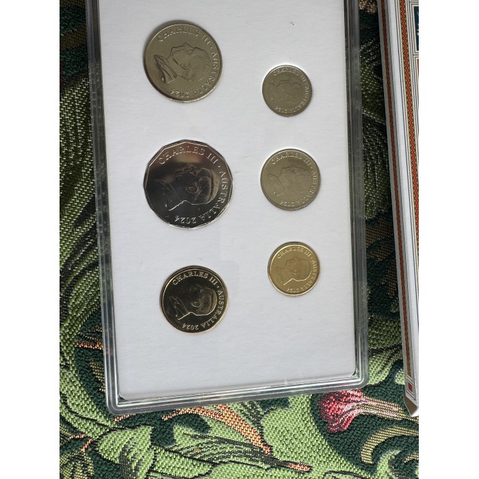 2024 RAM HM King Charles III six coin Uncirculated Mint set 