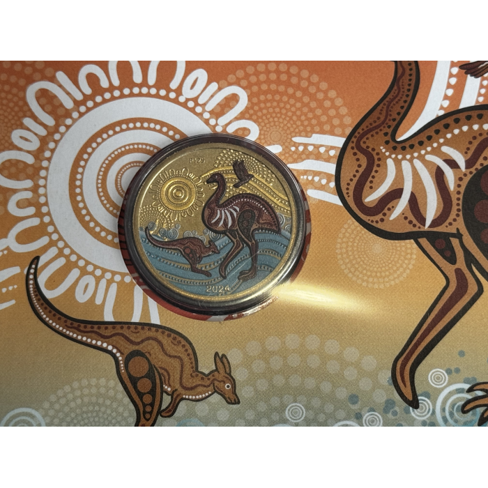 2024 Australia $1 KALKADOON DREAMING Coin PNC Perth Mint