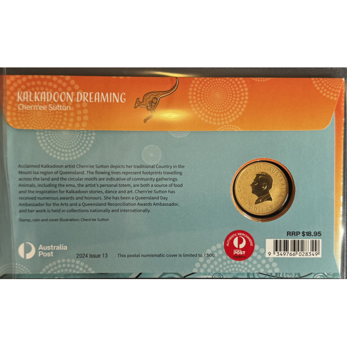 2024 Australia $1 KALKADOON DREAMING Coin PNC Perth Mint