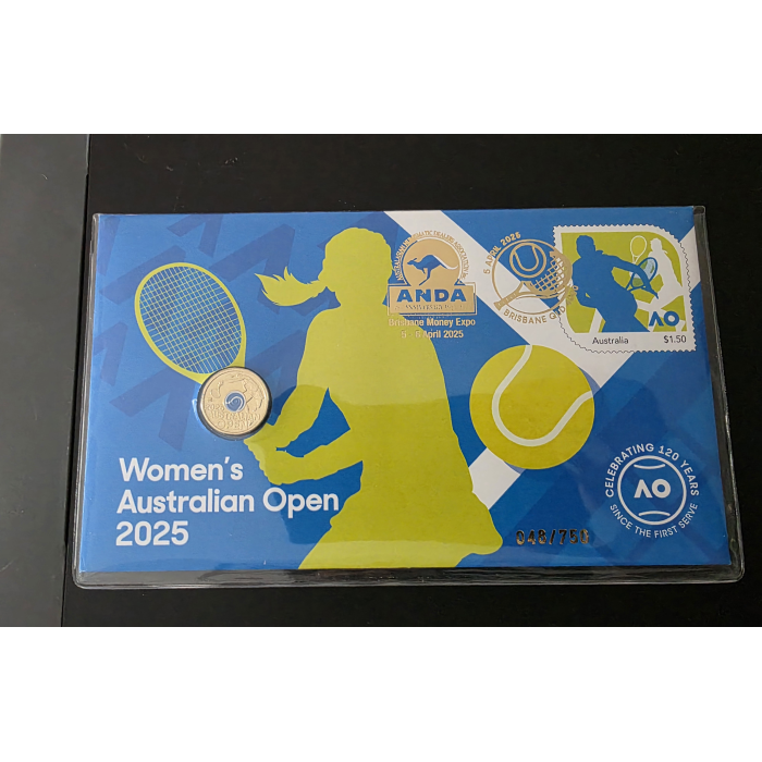 ANDA Brisbane Money Expo- Women's Australian Open 2025 $1 PNC (#048/ 750)