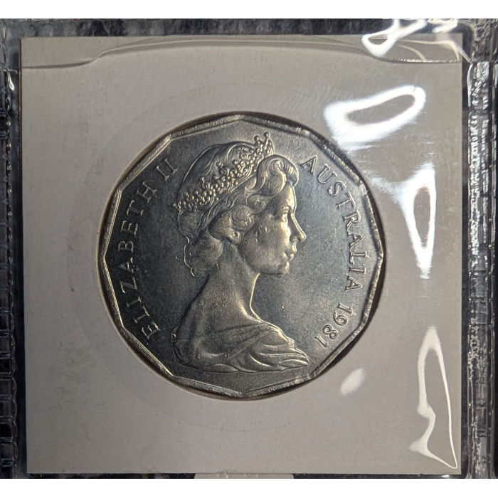 Uncirculated 50c  x 3 Charles and DI, silver Jubilee and Comm Games