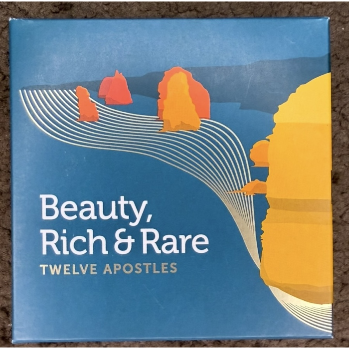 Beauty, Rich & Rare – Twelve Apostles Silver Proof Coin – Royal Australian Mint