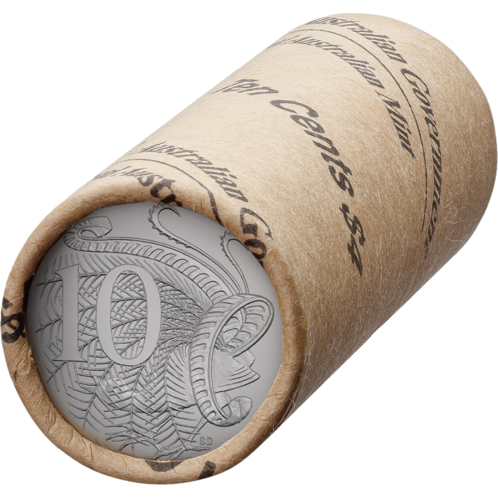 ROYAL AUSTRALIAN MINT - 2025 10C COIN ROLL | NON PREMIUM