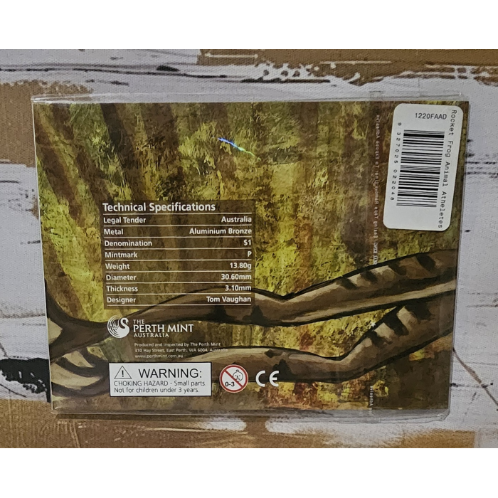 2012 Animal Athletes - Long Jump Frog $1