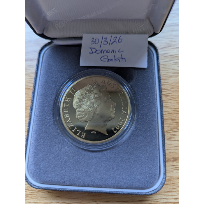 $5 PROOF 2002 BATTLE OF SUNDRA STRAIGHT 