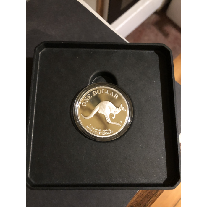 2023 Mob of Roos 1 oz Silver Proof Coin 30th Anniversary 